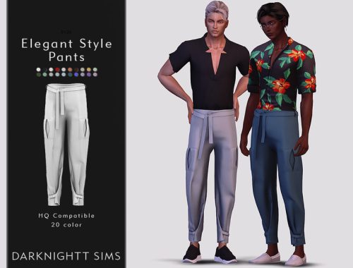 Elegant Style Pants