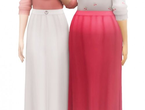 Elena Dress at Sims4Nicole