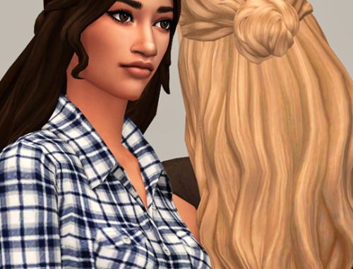 Elena, Patience & Pippi Hairs – February Releases Part I at Saurus Sims