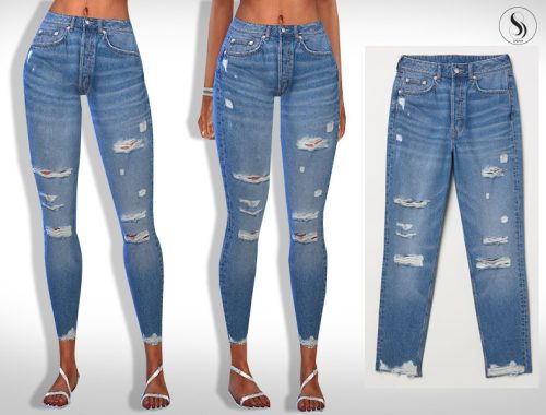 Eli Ripped Skinny Casual Jeans