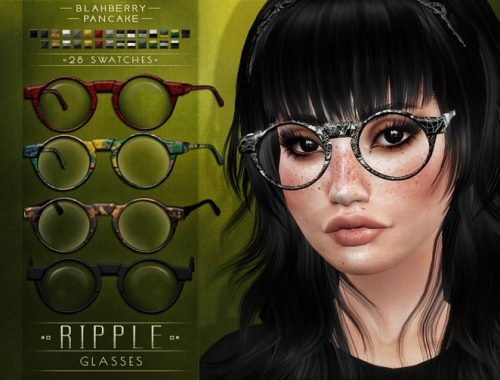 Elision and ripple glasses at Blahberry Pancake