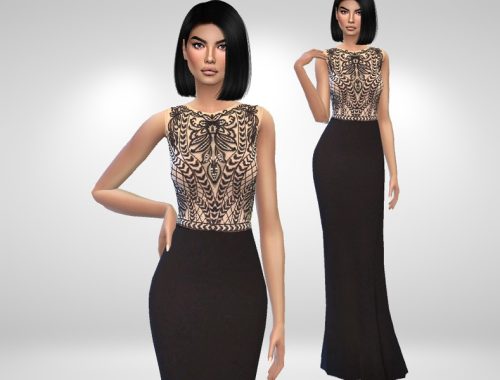 Eliza Prom Dress (mesh needed)