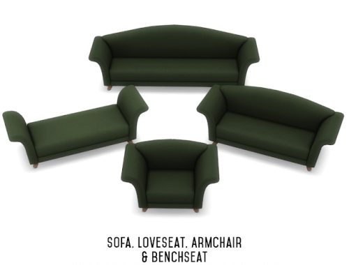 Eloise Camelback 4 New Seatings at Simsational Designs