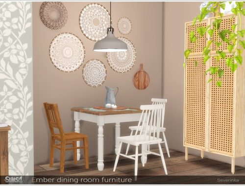 Ember dining room furniture