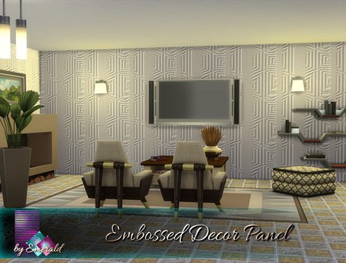 Embossed Decor Panel
