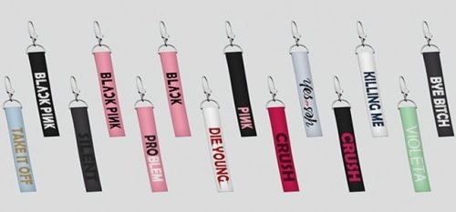 Embroidered Keychain Earrings at RYUFFY
