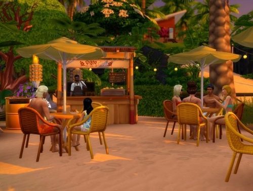Emerald beach by chipie-cyrano at L’UniverSims