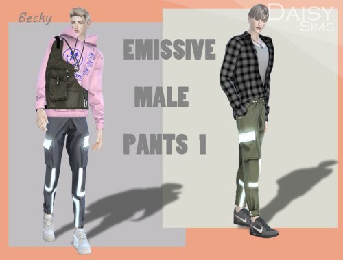emissive male pants V1