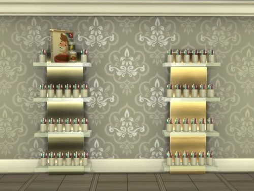 Empty Juiced Up Wall Display by Teknikah at Mod The Sims