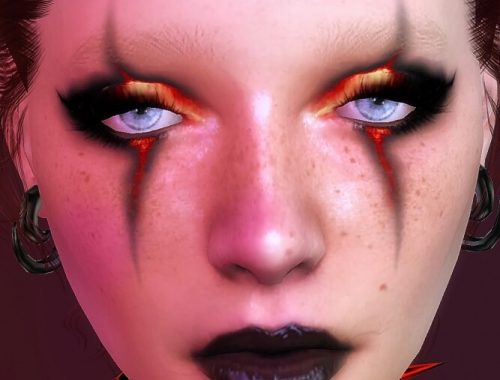 Enemy Eyeshadow at EvellSims