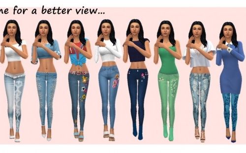 EP01 ACCESSORY JEANS V2 at Sims4Sue