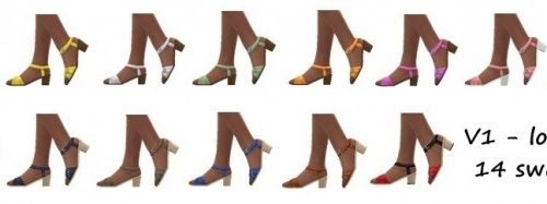 EP02 BUCKLED SANDALS at Sims4Sue