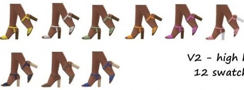 EP02 BUCKLED SANDALS at Sims4Sue