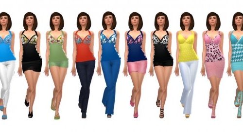EP02 FIBRE OPTIC TANK at Sims4Sue