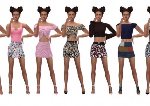 EP02 SHORT SKIRT at Sims4Sue
