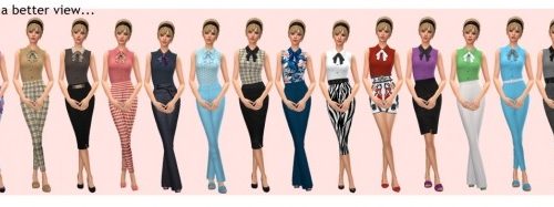 EP02 SLEEVELESS SHIRT at Sims4Sue