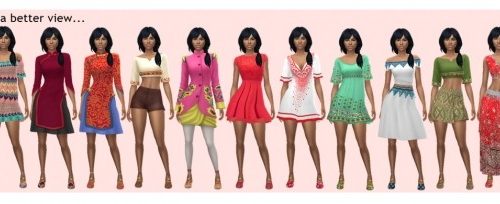 EP03 BEADED SANDALS at Sims4Sue