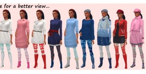 EP05 WINTER TIGHTS at Sims4Sue