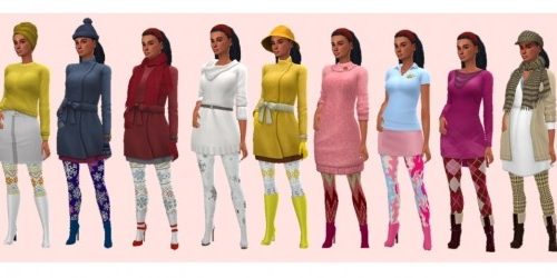 EP05 WINTER TIGHTS at Sims4Sue