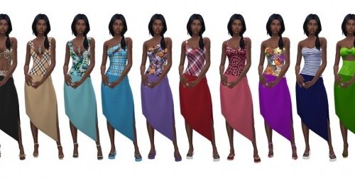 EP07 SWIMSUIT & SARONG at Sims4Sue