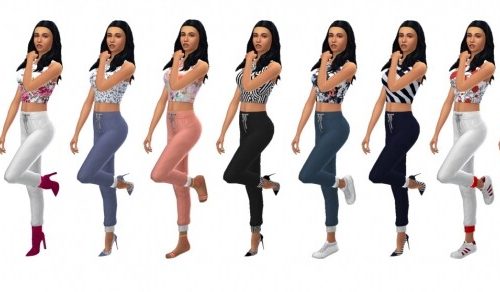 EP08 CUFFED JOGGERS at Sims4Sue