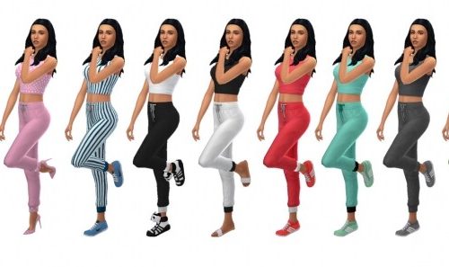 EP08 CUFFED JOGGERS at Sims4Sue