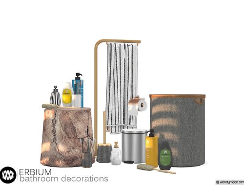 Erbium Bathroom Decorations