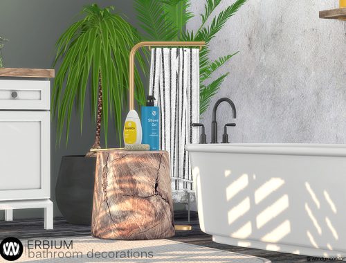 Erbium Bathroom Decorations