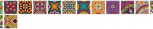 Ethnic round rugs at Midnightskysims