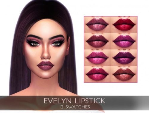 EVELYN LIPSTICK DEMO + P at FROST SIMS 4