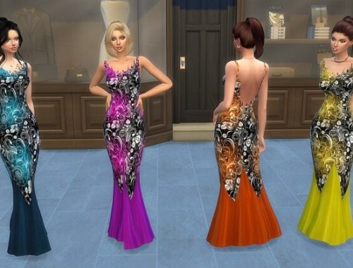 Evening dress by hippy70
