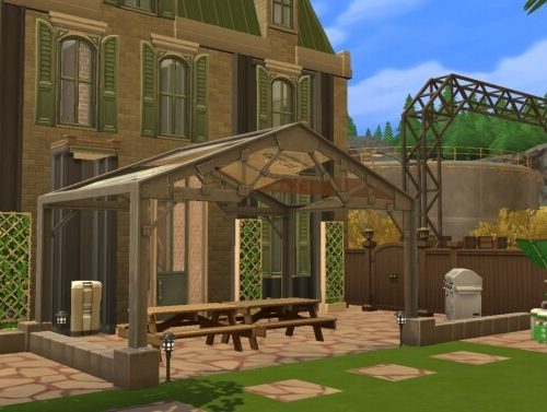 Evergreen Old train station by xmathyx