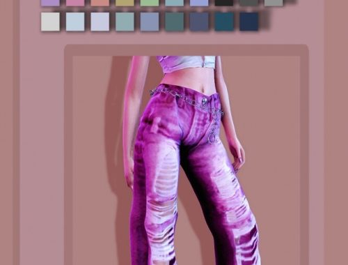 Evil Angel Pants at EvellSims
