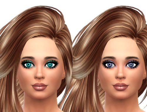 Eye colors not face paint