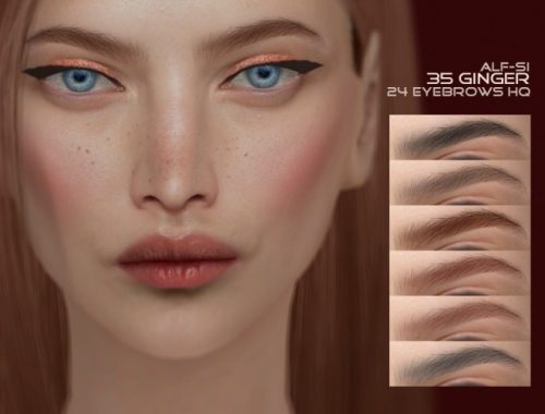 Eyebrows 33-41 at Alf-si