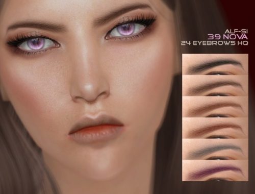 Eyebrows 33-41 at Alf-si