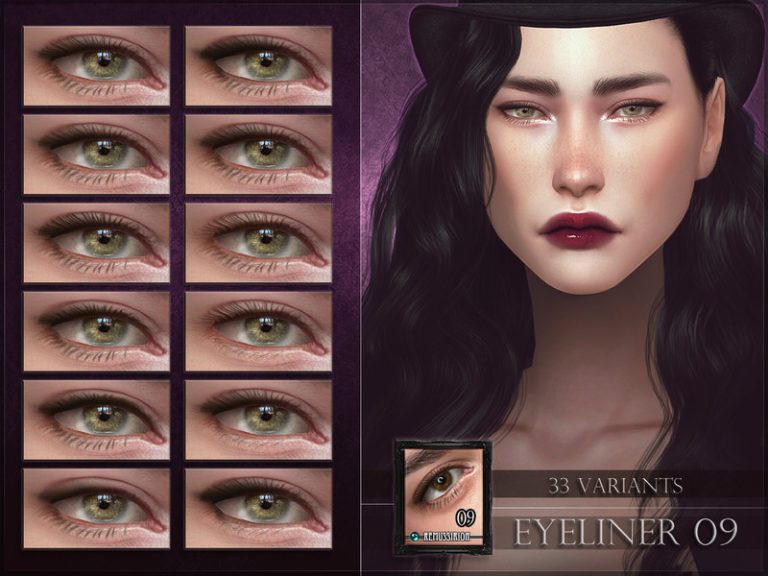 Eyeliner 09 - Lashes - The Sims 4 Catalog