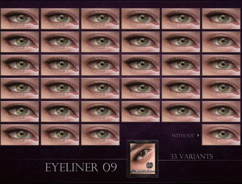 Eyeliner 09 - Lashes
