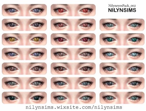 EYES PACK 002 at Nilyn Sims 4
