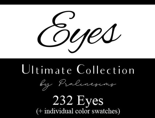 Eyes Ultimate collection 232 items at Praline Sims