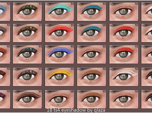 Eyeshadow 18 at All by Glaza