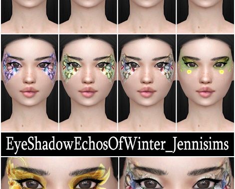 Eyeshadow Echos Of Winter 10 Swatches at Jenni Sims