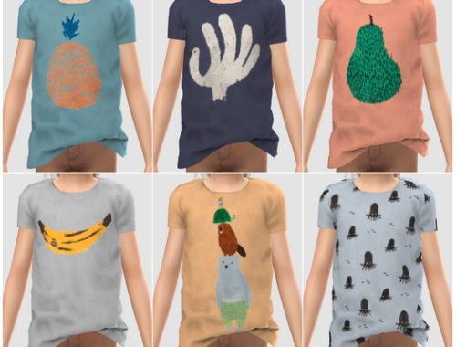 Sketchbookpixels Print shirt for kids 3T4 at Simiracle