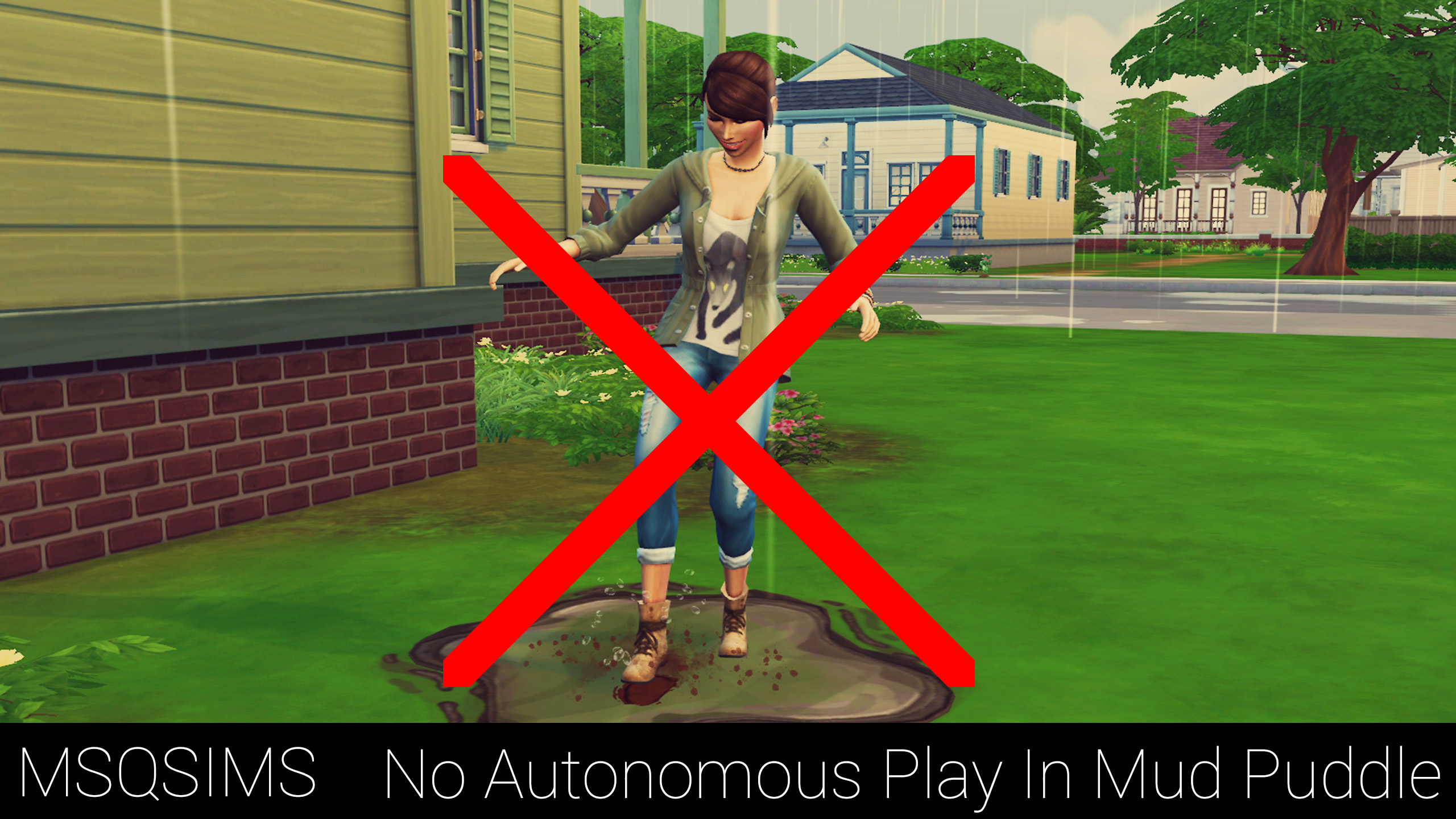 No Autonomous Play In Mud Puddle The Sims 4 Catalog