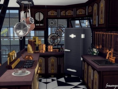 Steampunk House at Frau Engel