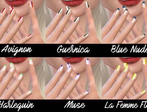 Picasso Polish Collection at Descargas Sims