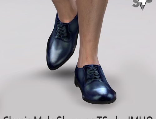 Classic Male Shoes #02 at IMHO Sims 4