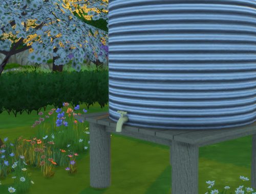 Rain Water Tank at Simlish Designs