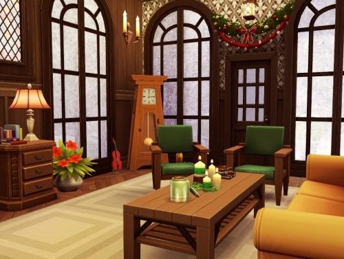Tudor Revival Christmas at Jenba Sims