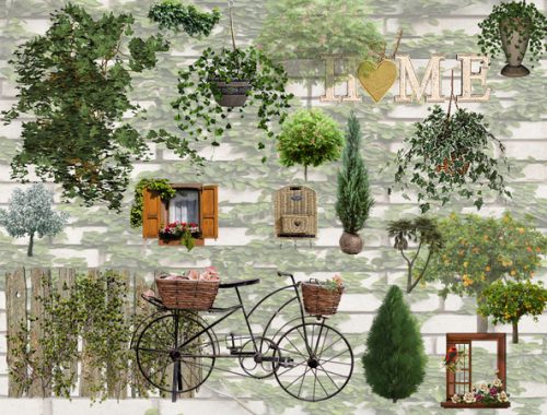 D720 Wall Decals set